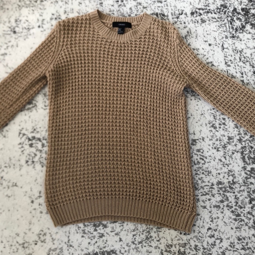Tan sweater
